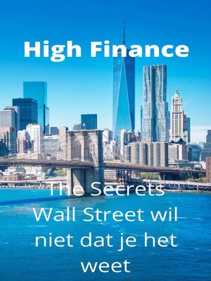 cover image of High Finance